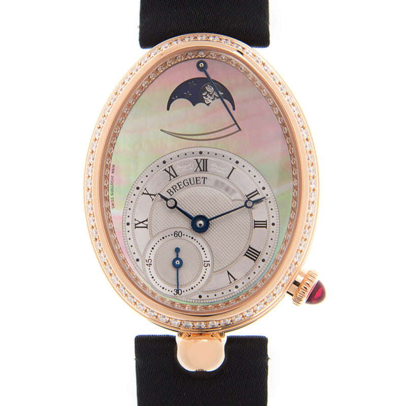 Breguet Reine de Naples Automatic Diamond Ladies Watch #8908BR/5T/864/D00D - Watches of America