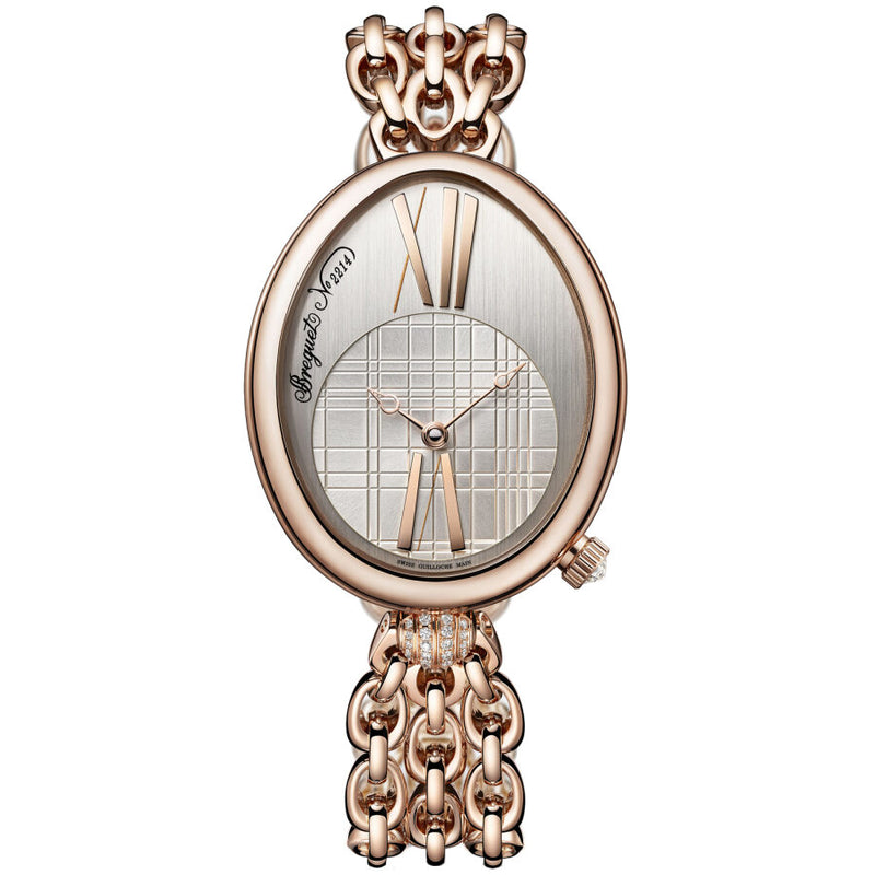 Breguet Reine de Naples Silver-tone Dial Ladies Watch #8968BR11J500D00 - Watches of America