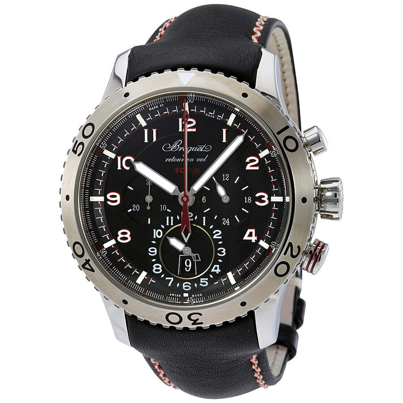 Breguet Transatlantique Type XXII Flyback Men's Watch #3880ST/H2/3XV - Watches of America
