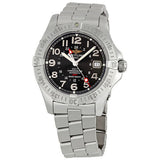 Breitling Aeromarine Colt GMT Steel Black Men's Watch A3235011-B715SS#A3235011/B715/136A - Watches of America