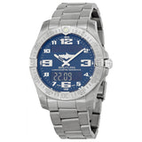 Breitling Aerospace Evo Blue Dial Men's Watch E7936310-C869TI#E7936310-C869-152E - Watches of America