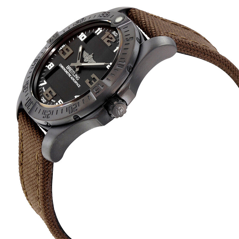 Breitling Aerospace Evo Night Mission Black Dial Titanium Men's Watch V7936310-BD60BRFD #V7936310-BD60-108W-M20DSA.1 - Watches of America #2