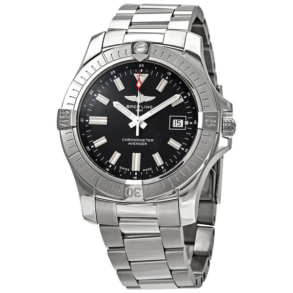 Breitling Avenger 43 Automatic Black Dial Men's Watch #A17318101B1A1 - Watches of America