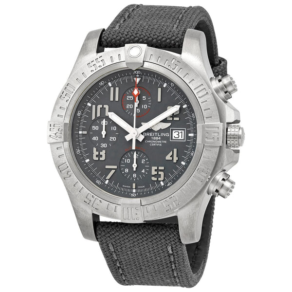 Breitling Avenger Bandit Chronograph Automatic Grey Dial Men's Watch #E13383101M1W1 - Watches of America