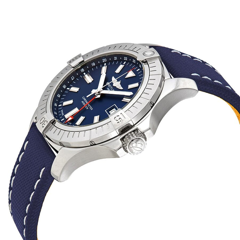 Breitling Avenger GMT 45 Automatic Blue Dial Men's Watch #A32395101C1X1 - Watches of America #2