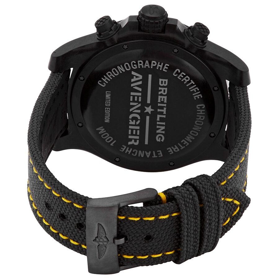 Breitling Avenger Hurricane Black Dial Auotmatic Men's Chronograph