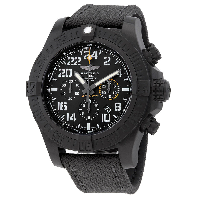 Breitling Avenger Hurricane Chronograph Automatic Black Dial 50 mm Men's Watch #XB1210E41B1W1 - Watches of America