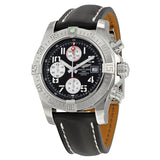 Breitling Avenger II Automatic Chronograph Black Dial Black Leather Men's Watch A1338111-BC33BKLD#A1338111-BC33-436X-A20D.1 - Watches of America