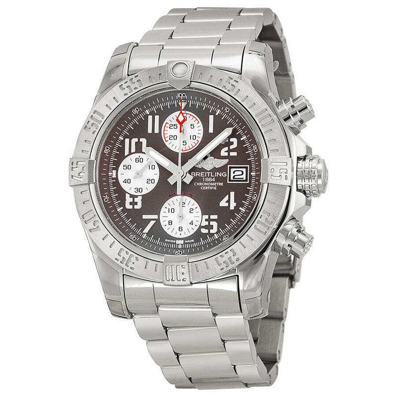 Breitling Avenger II Automatic Grey Dial Men's Watch A1338111-F564SS#A1338111-F564-170A - Watches of America