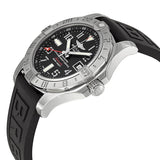 Breitling Avenger II GMT Black Dial Black Rubber Automatic Men's Watch A3239011-BC34BKPD3 #A3239011-BC34-153S-A20D.2 - Watches of America #2