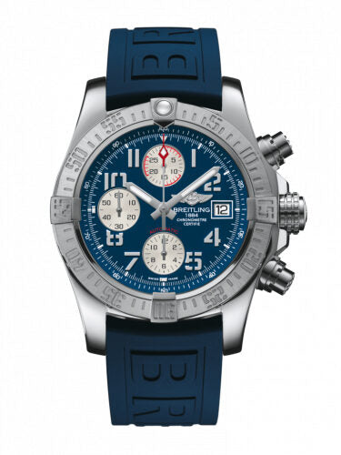 Breitling Avenger II Mariner Blue Dial Automatic Men's Chronograph Watch #A13381111C1S1 - Watches of America