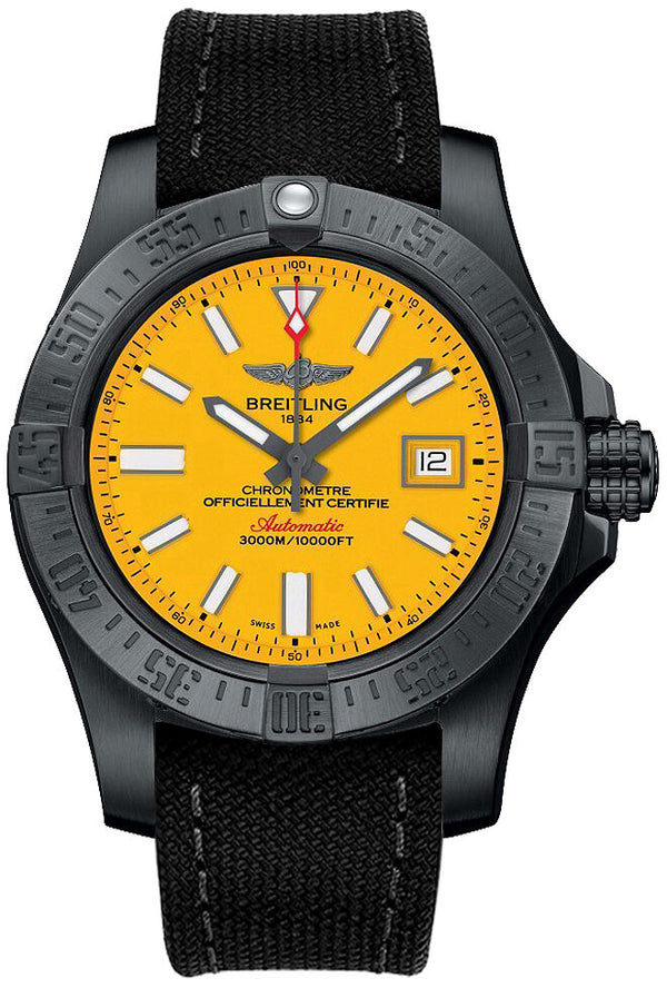 Breitling Avenger II Seawolf Automatic Chronometer Men's Watch M17331E2/I530-109W.M#M17331E2-I530-109W-M20BASA.1 - Watches of America