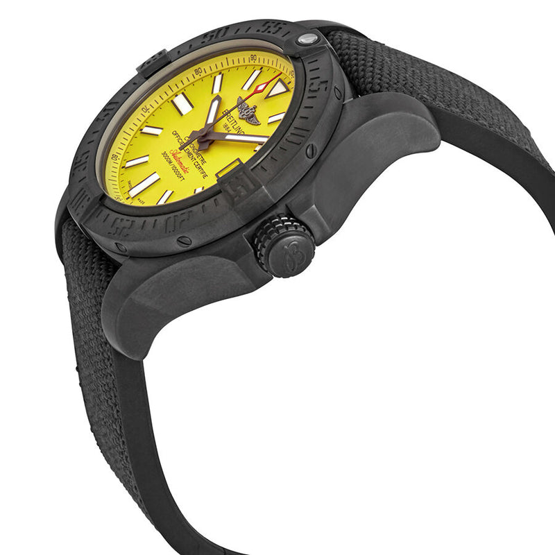 breitling avenger ii seawolf cobra yellow