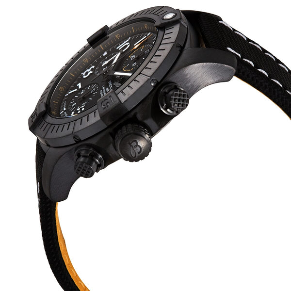 Breitling Avenger Night Mission Chronograph Automatic Chronometer Black Dial Men's Watch #V13317101B1X2 - Watches of America #2