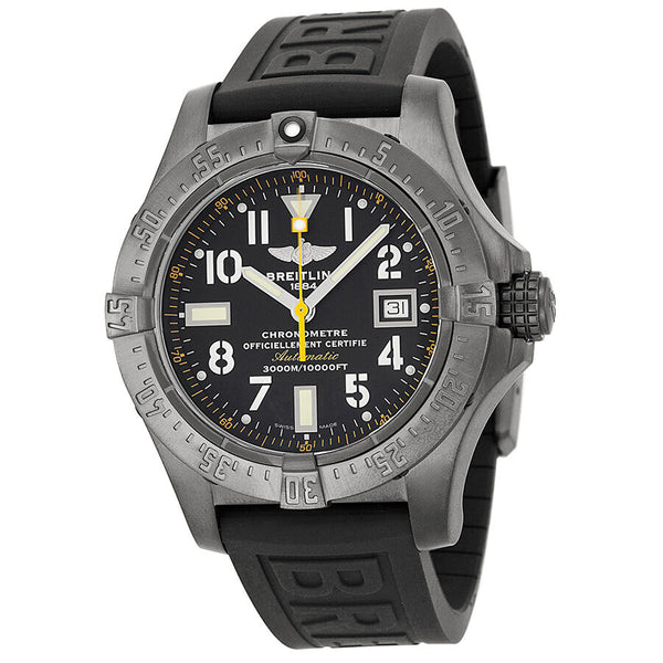 breitling avenger seawolf blacksteel code yellow