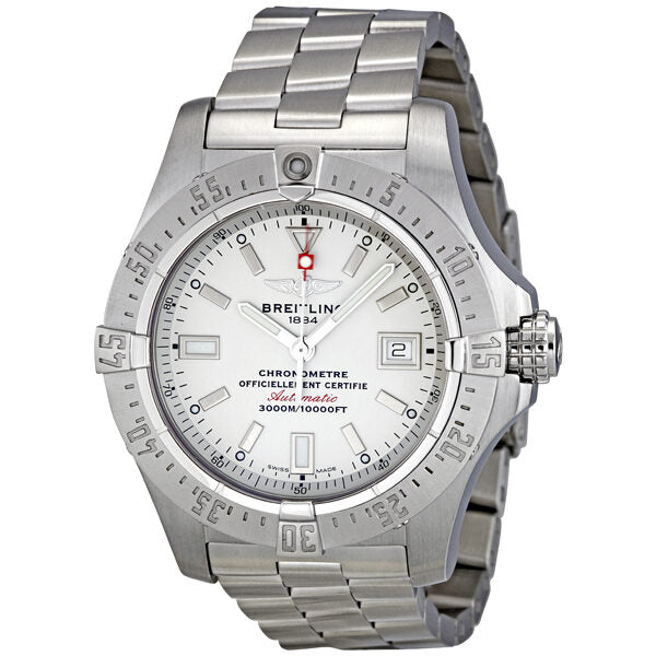 Breitling Avenger Seawolf Silver Stainless Steel Men's Watch A1733010-G697S#A1733010/G697 - Watches of America