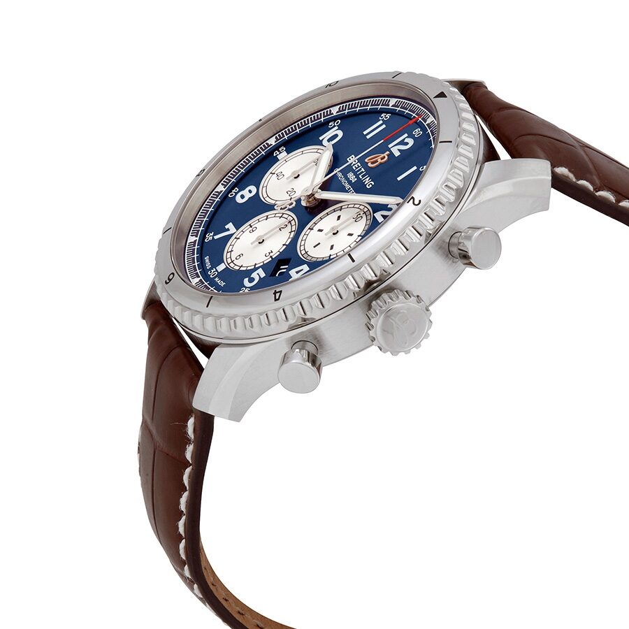 Breitling Aviator Cronógrafo Automático Esfera Azul Reloj