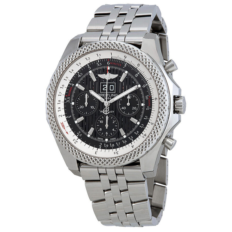 Breitling Bentley 6.75 Speed Chronograph Automatic Black Dial Men's Watch #A4436412/BC77-990A - Watches of America