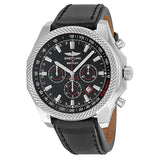 Breitling Bentley Barnato Black Dial Black Leather Automatic Men's Watch #A2536824-BB11BKLT - Watches of America