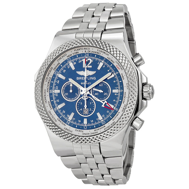 Breitling bentley blue sale