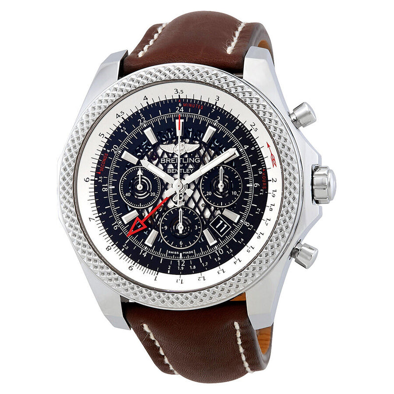 Breitling Bentley GMT Chronograph Automatic Men's Brown Leather Watch AB043112/BC69-761P#AB043112/BC69-444X-A20D.1 - Watches of America