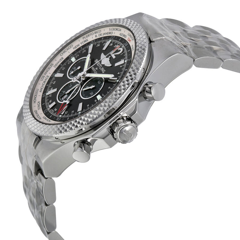 Breitling Bentley GMT chronograph Black Dial Automatic Men's Watch A4736212-B919S #A4736212/B919 - Watches of America #2