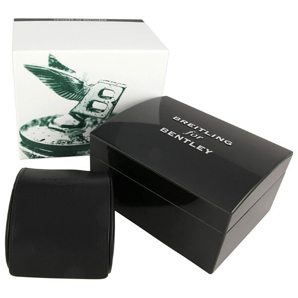 Breitling Bentley GMT chronograph Black Dial Automatic Men's Watch A4736212-B919S #A4736212/B919 - Watches of America #4