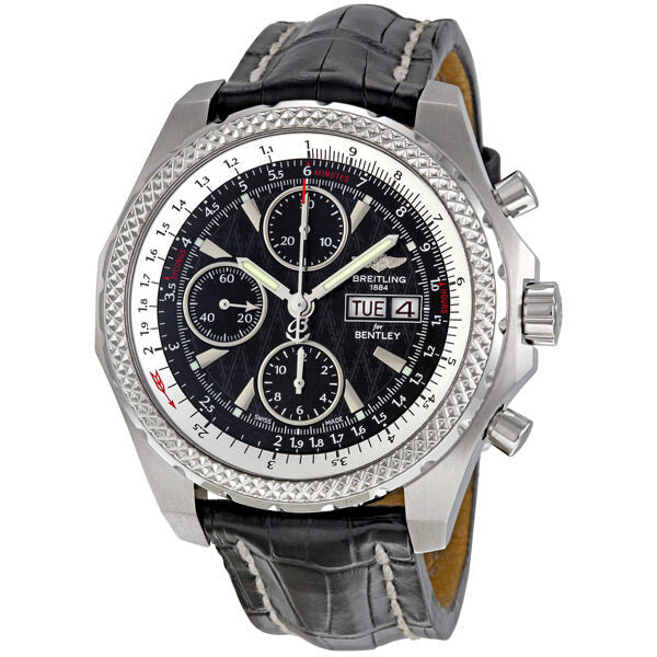 Breitling Bentley GT Racing Black Dial Chronograph Men's Watch A1336313-B960BKCT#A1336313/B960 - Watches of America