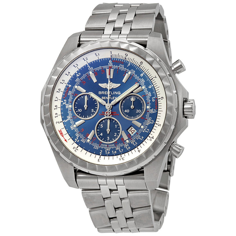 Breitling Bentley Motors T Chronograph Automatic Blue Dial Men's Watch #A2536313/C781-991A - Watches of America