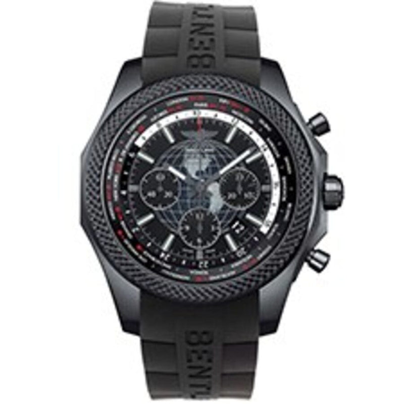 Breitling Bentley World Time Chronograph Automatic Chronometer Black Dial Men's Watch MB0521V4/BE46-244S #MB0521V4/BE46-244S.M20DSA.4 - Watches of America #2