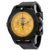 Breitling Chronograph Automatic Chronometer Cobra Yellow Dial Men's Watch #XB0170E41I1W1 - Watches of America