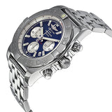 Breitling Chronomat 44 Automatic Chronograph Blue Dial Stainless Steel Men's Watch AB011011-C788SS #AB011011/C788 - 375A - Watches of America #2