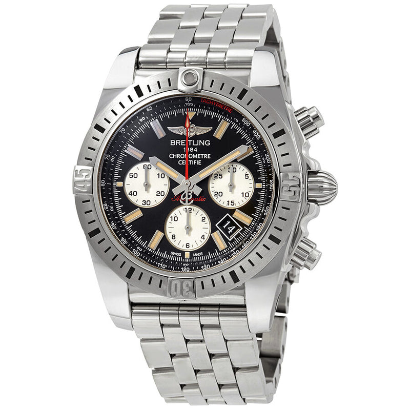 Breitling Chronomat 44 Chronograph Automatic Chronometer Men's Watch AB01154G-BD13SS#AB01154G-BD13-375A - Watches of America