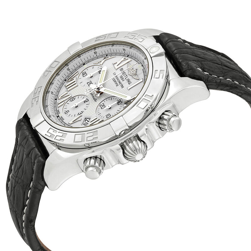 Breitling Chronomat 44 Chronograph Automatic White Dial Men's Watch AB011012/A690 #AB011012/A690BKCT - Watches of America #2