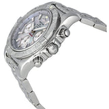Breitling Chronomat 44 Mother of Pearl Diamond Men's Watch AB0110AA-G686SS #AB0110AA-G686-375A - Watches of America #2
