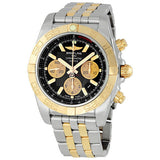 Breitling Chronomat B01 Black Dial Two Tone Men's Watch CB011012-B968TT#CB011012/B968-357C - Watches of America