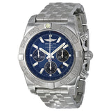 Breitling Chronomat B01 Blue Dial Automatic Chronograph Men's Watch AB011011-C789SS#AB011011-C789-375A - Watches of America