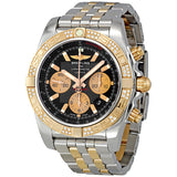 Breitling Chronomat Black Dial Automatic Two-tone Men's Watch CB0110AA/B968#CB0110AA-B968-357C - Watches of America