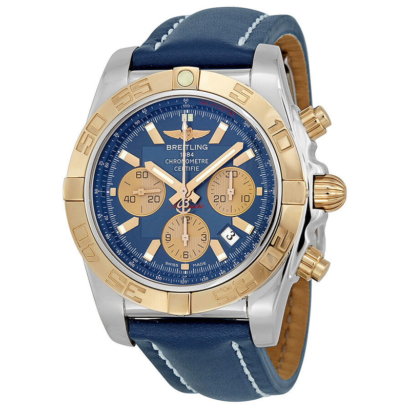 Breitling Chronomat Blue Dial Automatic Watch CB011012-C790BLLD#CB011012/C790 - 112X-A20D.1 - Watches of America