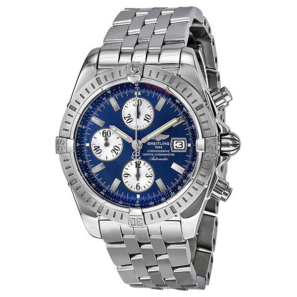 Breitling Chronomat Blue Dial Stainless Steel Men's Watch A1335611-C647SS#A1335611/C647 - Watches of America