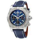 Breitling Chronomat Chronograph Automatic Chronometer Blue Dial Men's Watch #AB011012-C789-105X-A20BA.1 - Watches of America