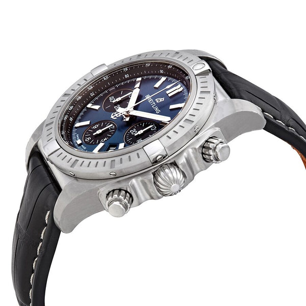 Breitling Chronomat Chronograph Automatic Chronometer Blue Dial Men's Watch #AB0115101C1P2 - Watches of America #2