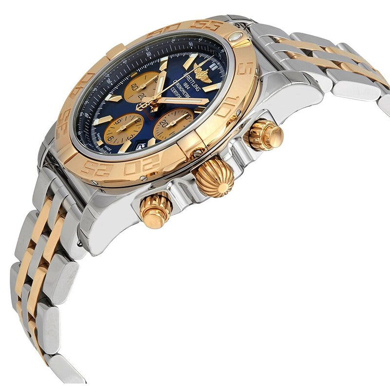 Breitling Chronomat Chronograph Automatic Chronometer Blue Dial Men's Watch #CB0110121C1C1 - Watches of America #2