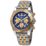 Breitling Chronomat Chronograph Automatic Chronometer Blue Dial Men's Watch #CB0110121C1C1 - Watches of America