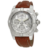 Breitling Chronomat Chronograph Automatic Silver Dial Men's Watch #AB011012/G676BRCT - Watches of America