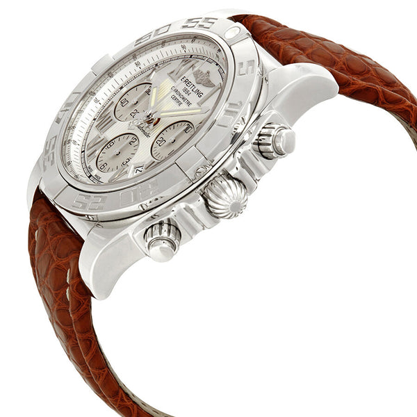 Breitling Chronomat Chronograph Automatic Silver Dial Men's Watch #AB011012/G676BRCT - Watches of America #2