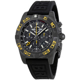 Breitling Chronomat GMT Black Dial Automatic Men's Watch MB04108P-BD76BKPD3#MB04108P-BD76-155S-M20DSA.2 - Watches of America