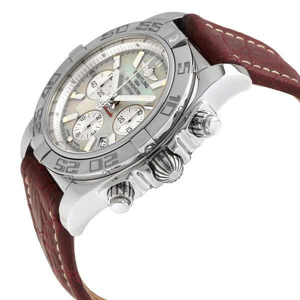 Breitling Chronomat Chronograph Automatic Mother of Pearl Dial Men's Watch #AB011012/G685BGCT - Watches of America #2