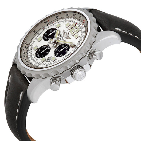 Breitling Chronospace Automatic Silver Dial Black Leather Men's Watch A2336035/G718BKLT #A2336035/G718-441X-A20BA.1 - Watches of America #2