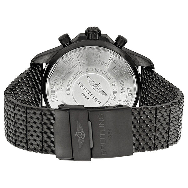 Breitling Chronospace Blacksteel Analog-Digital Multi-Function Men's Watch SS #M7836522-BA26 - Watches of America #3